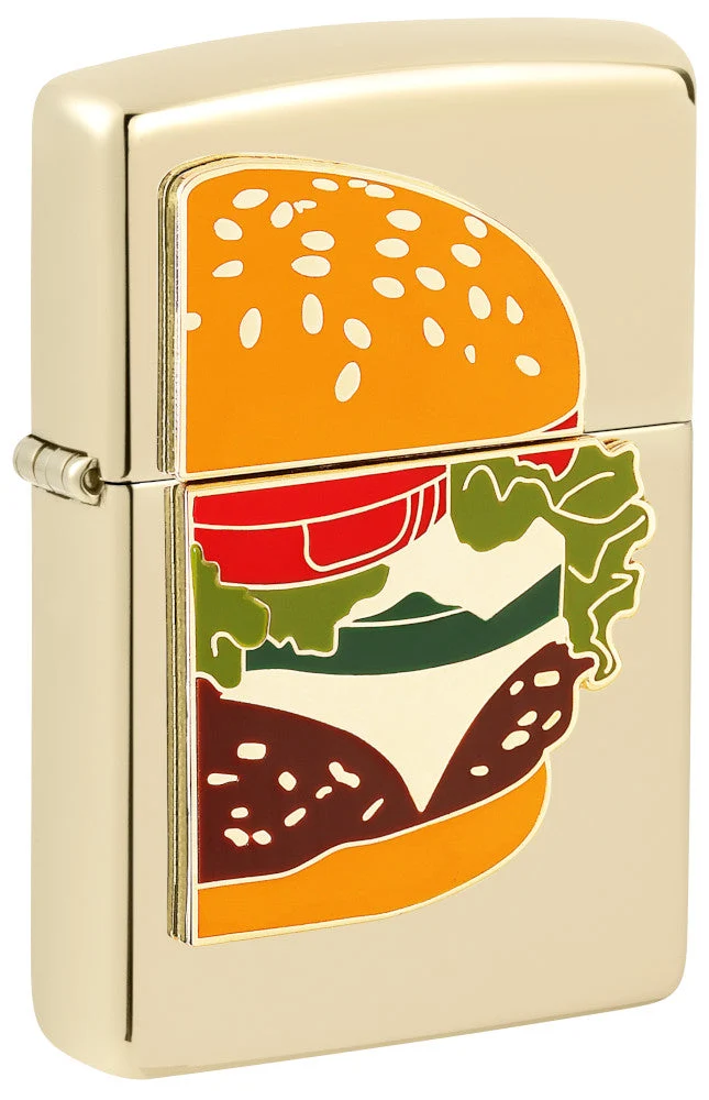 Motif Foodie « burger » avec rivets de maillon