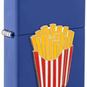 Motif Foodie « frites » en acier inoxydable