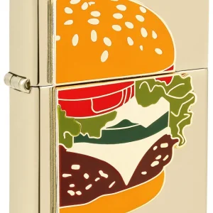 Plaquette de frein moto Motif Foodie « burger »