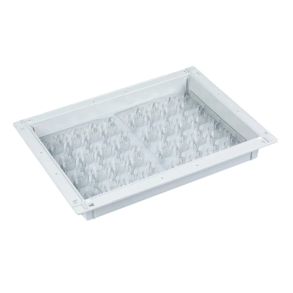 Module de distribution novocal Module de distribution Matériel ABS Dimensions: 300 x 400 x 50 mm (bxtxh) pour 4 bewo | Pac...