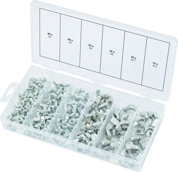 Gamme d'écrous à oreilles KS Tools 150 pièces 970.0470 magasiner à bas prix