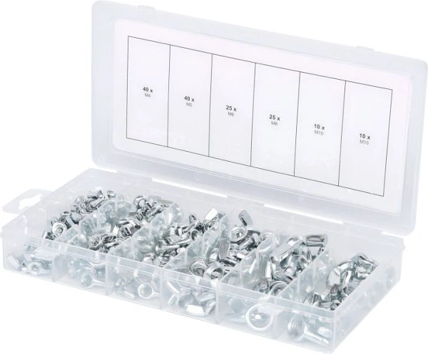 Gamme d'écrous à oreilles KS Tools 150 pièces 970.0470 magasiner à bas prix