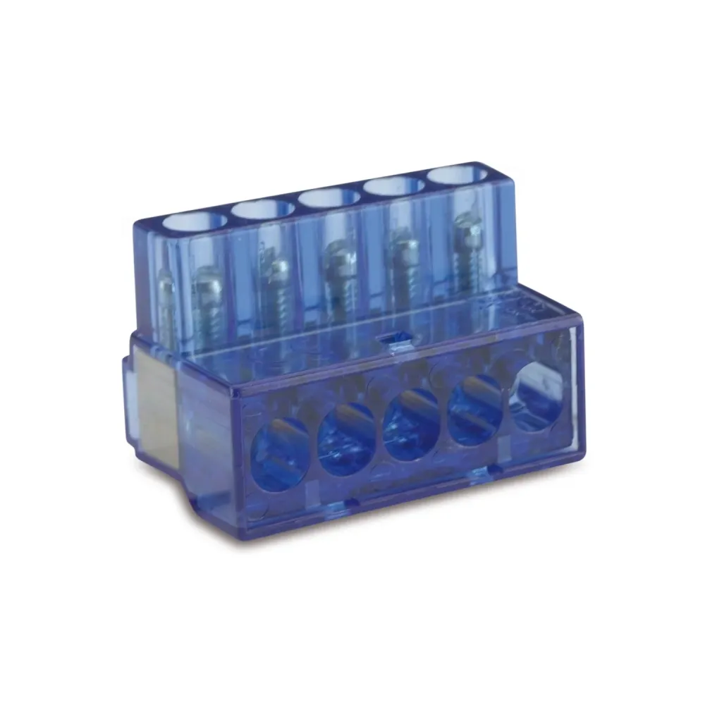 Certifié OEM MORSETTI EQUIPOTENZIALE 5 INGRESSI 1-6 MMQ BM 997