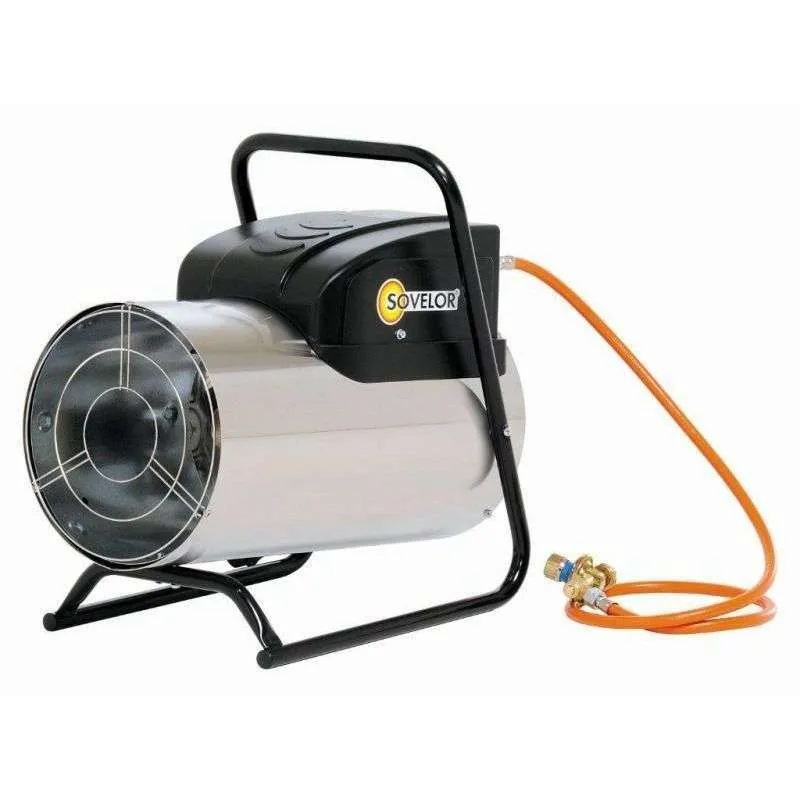 Certifié CE Chauffage air pulsé SOVELOR GP35AI à combustion directe (Gaz propane)