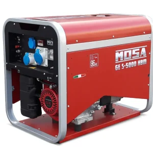 Tragbarer Stromerzeuger MOSA GES 5000 HBM avec embouts multiples