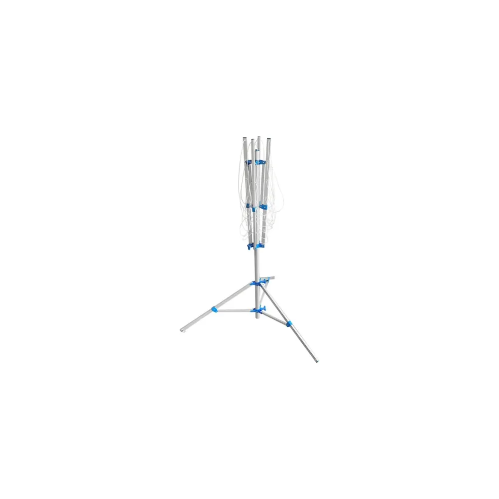 Camping Wäschespinne 13 Meter Leine Höhe 140 cm Tragetasche Wäschereck Komfort