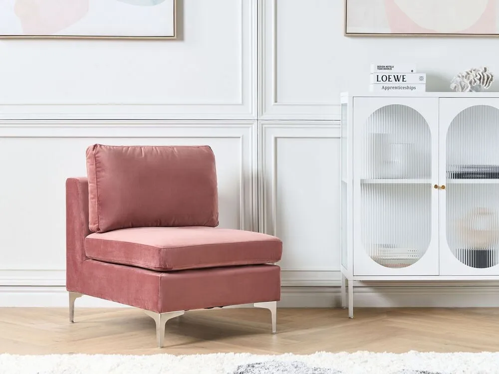 Tissu doux 1-Seat Section Pink EVJA
