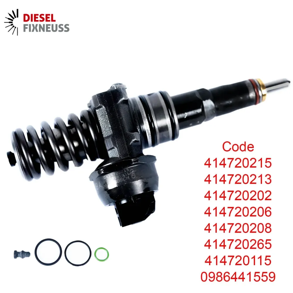 4x 0414720215 buse de pompe pour Audi, VW, Skoda, Seat 1.4 / 1.9 TDI