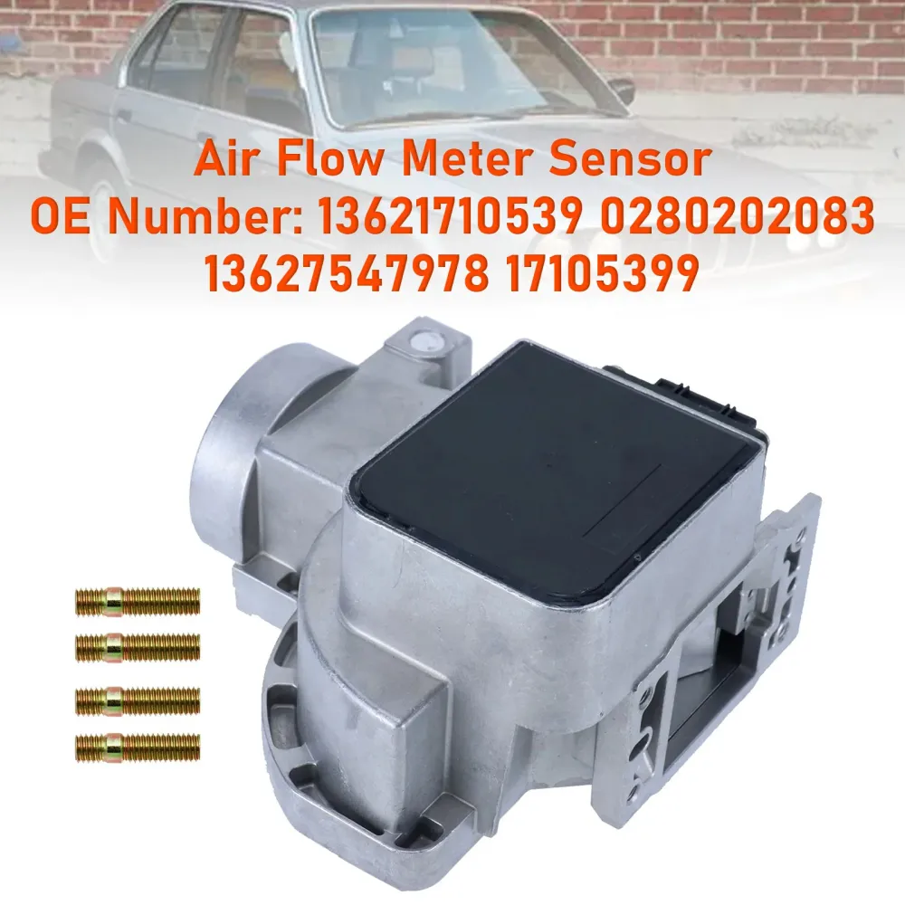 09/1986-12/1987 BMW E30 325e 2.7 90-95 kW/122-129 PS Capteur de débitmètre d'air 0280202083 17105399