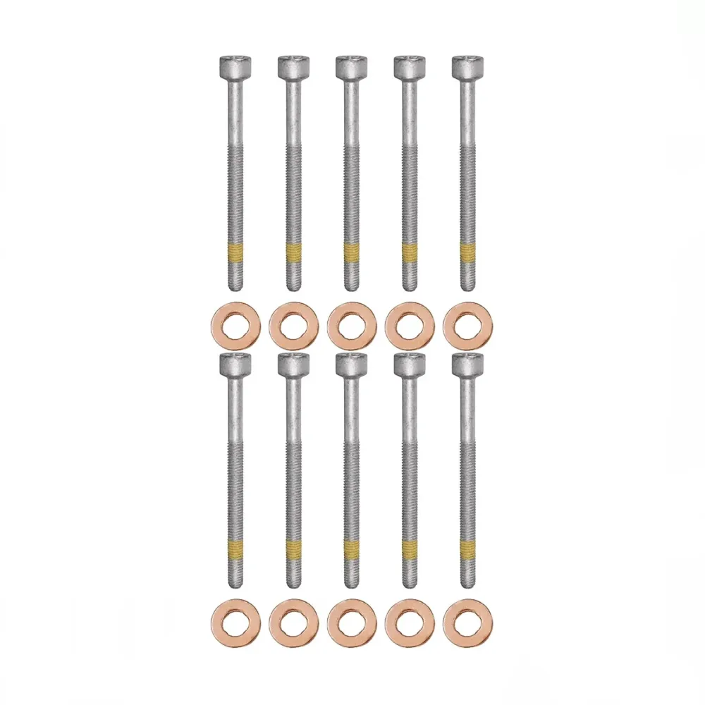 10x Vis cylindrique & Joint d'injecteur 15x7,15x3,0 mm pour Mercedes