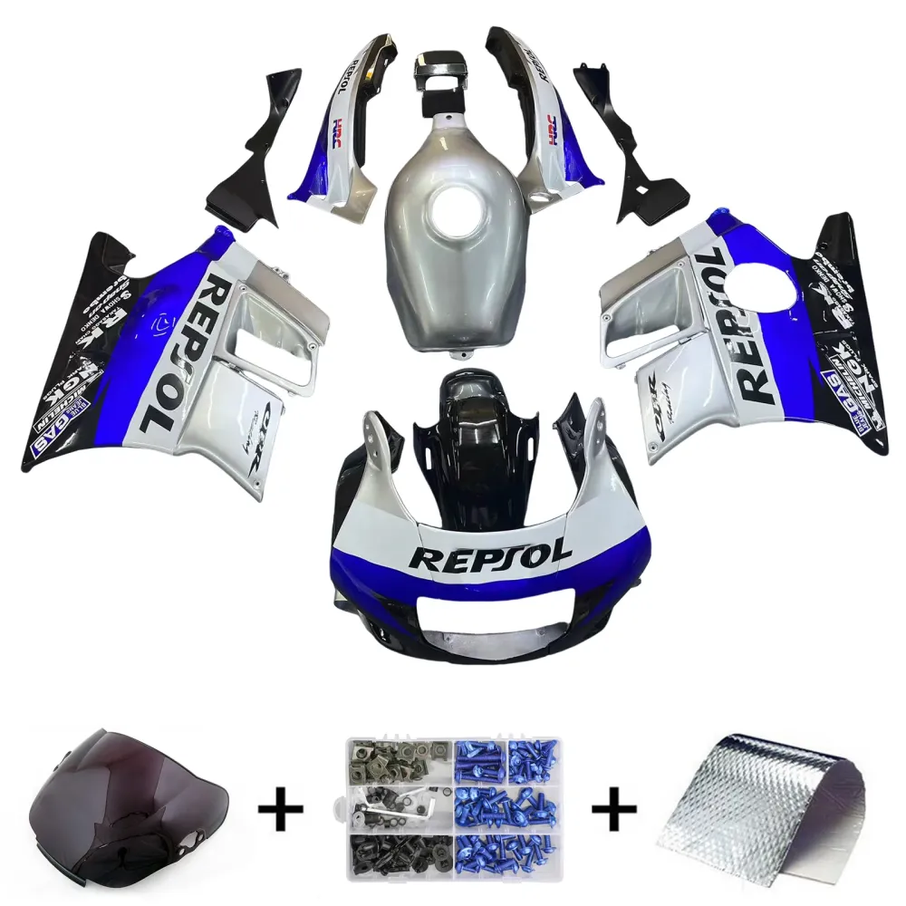 1991-1994 Honda CBR600 F2 Kit de carénage d'injection carrosserie plastique ABS