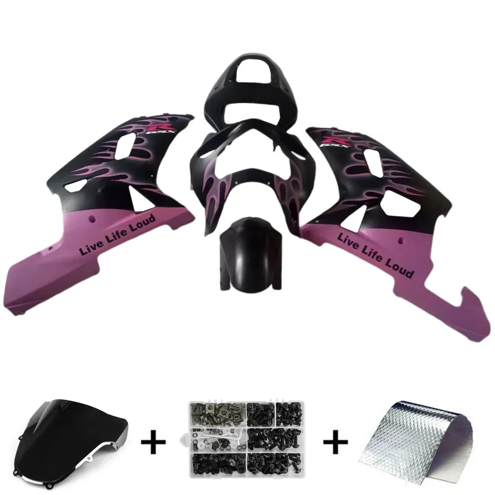 2001-2003 Suzuki GSXR600 GSXR750 2000-2003 K1 Kit de carénage d'injection carrosserie
