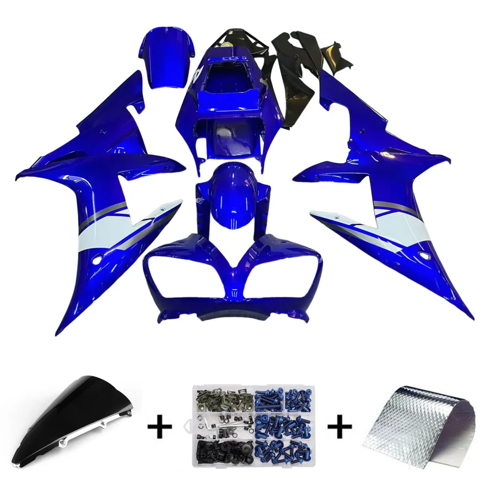2002-2003 Yamaha YZF-R1 Super Blue Racing Carénages Générique
