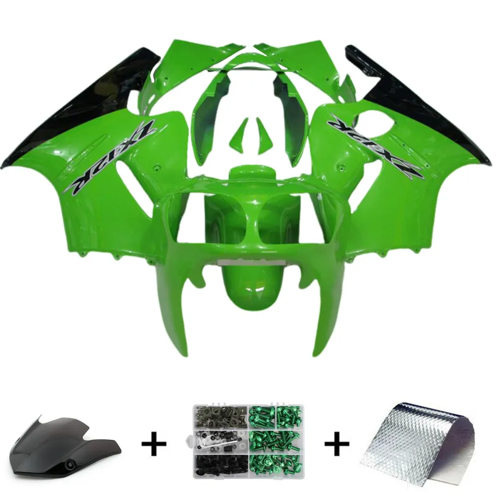 2002-2005 Kawasaki ZX12R Kit de carénage d'injection carrosserie plastique ABS