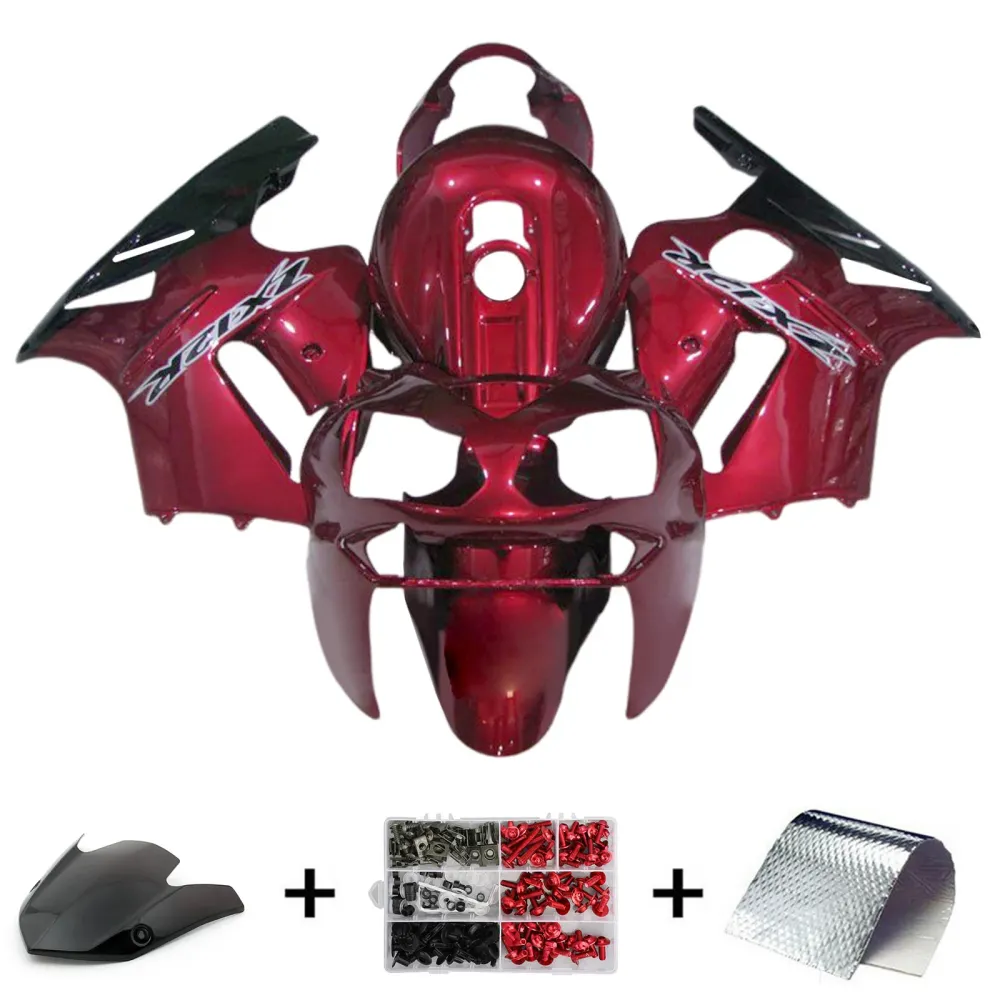 2002-2005 Kawasaki ZX12R Kit de carénage d'injection carrosserie plastique ABS