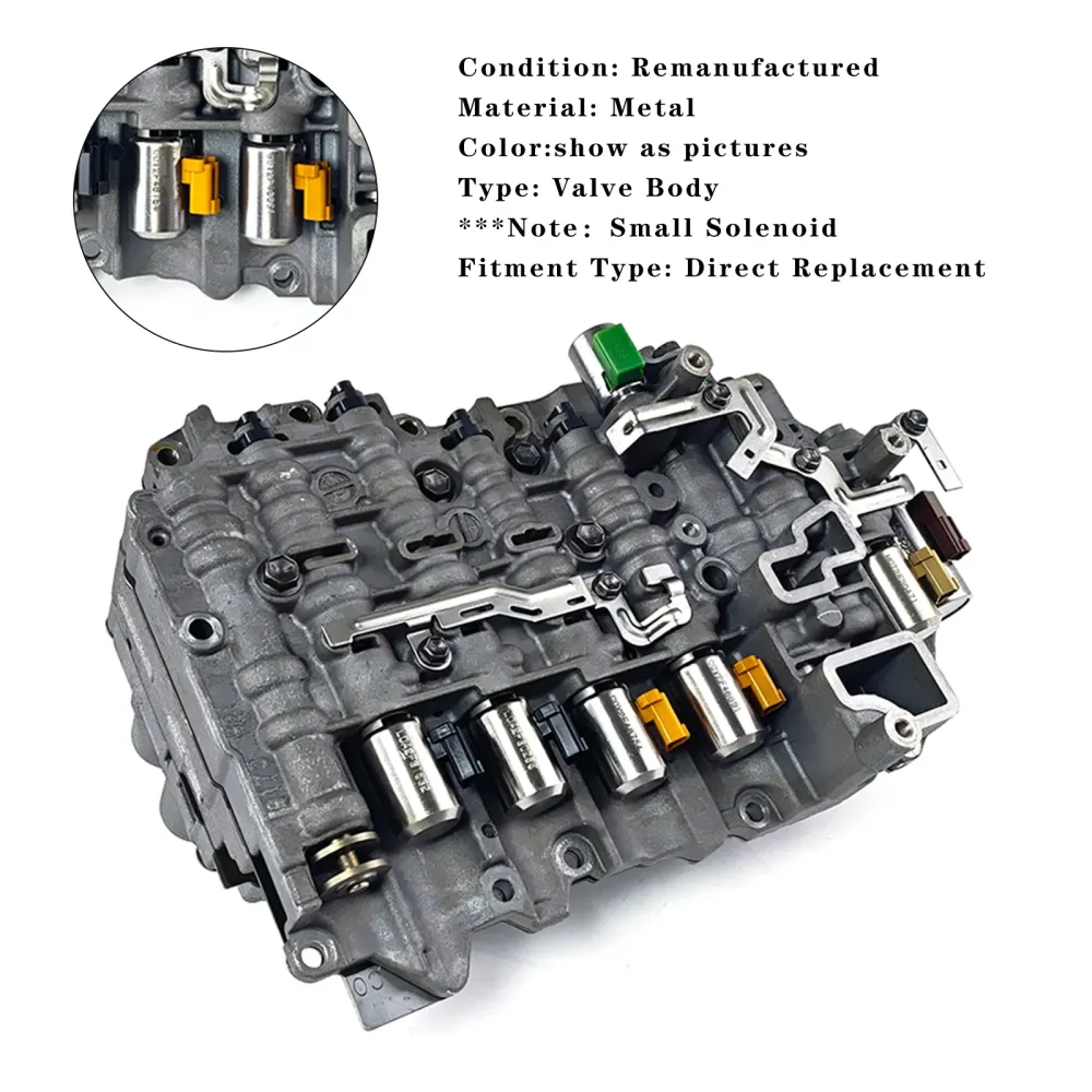 2005-2009 VW PASSAT 2.0L V6 3.6L 6 vitesses FWD 09M Corps de soupape de transmission avec solénoïdes