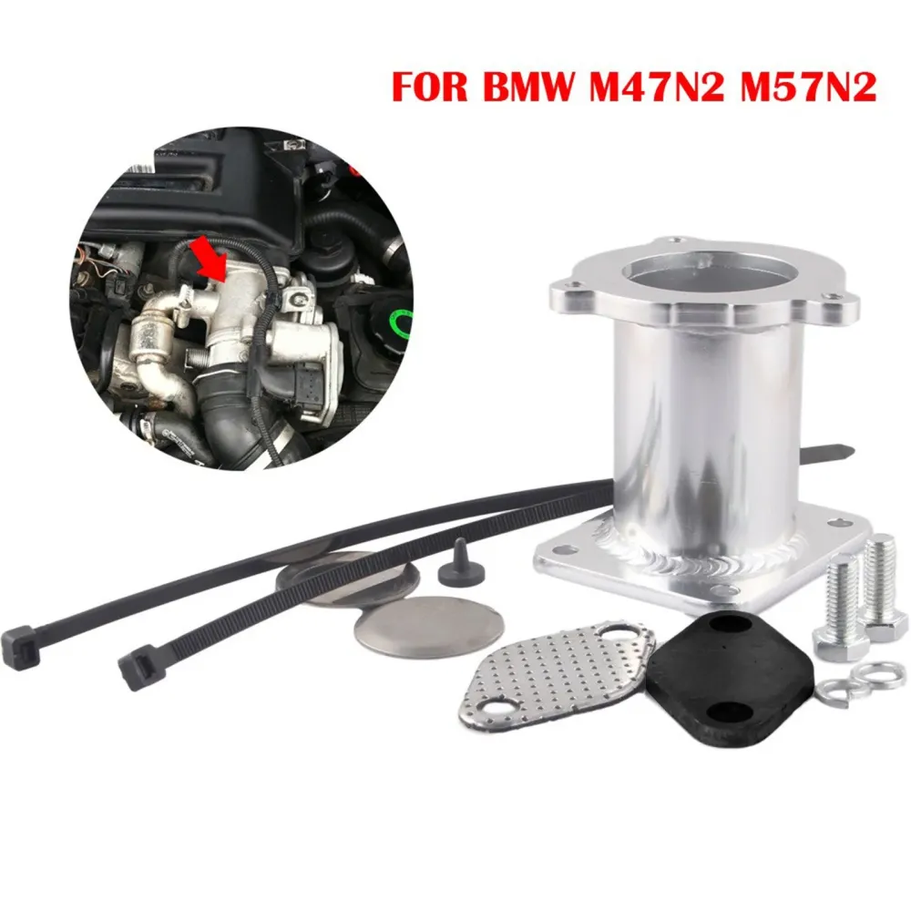 2005-2010 BMW Série 5 E61 LCI 520d/530d/530xd EGR Supprimer le cache vierge M47N2 M57N2