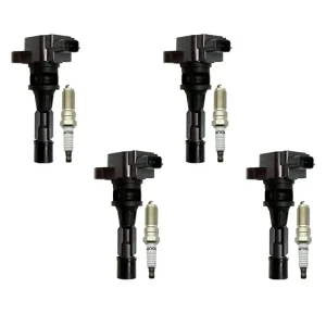 2009-2010 Mazda 3 Sport L4 2.0L 4x bobines d'allumage + bougies d'allumage UF540