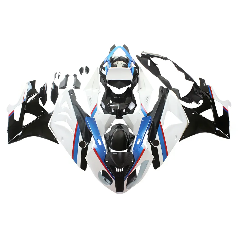 2009-2014 BMW S1000RR Kit de carénage carrosserie plastique ABS générique