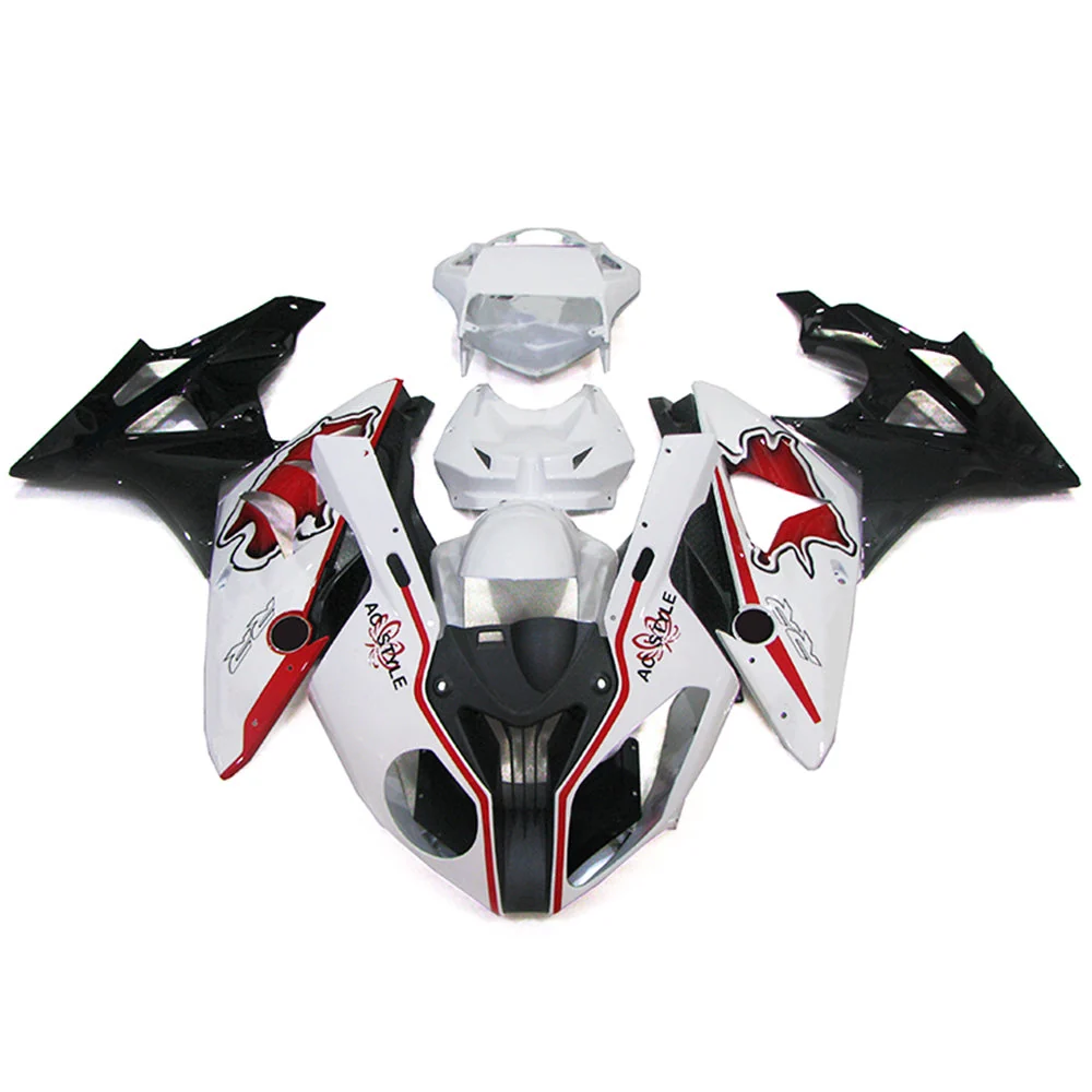 2009-2014 BMW S1000RR Kit de carénage d'injection carrosserie plastique ABS #121