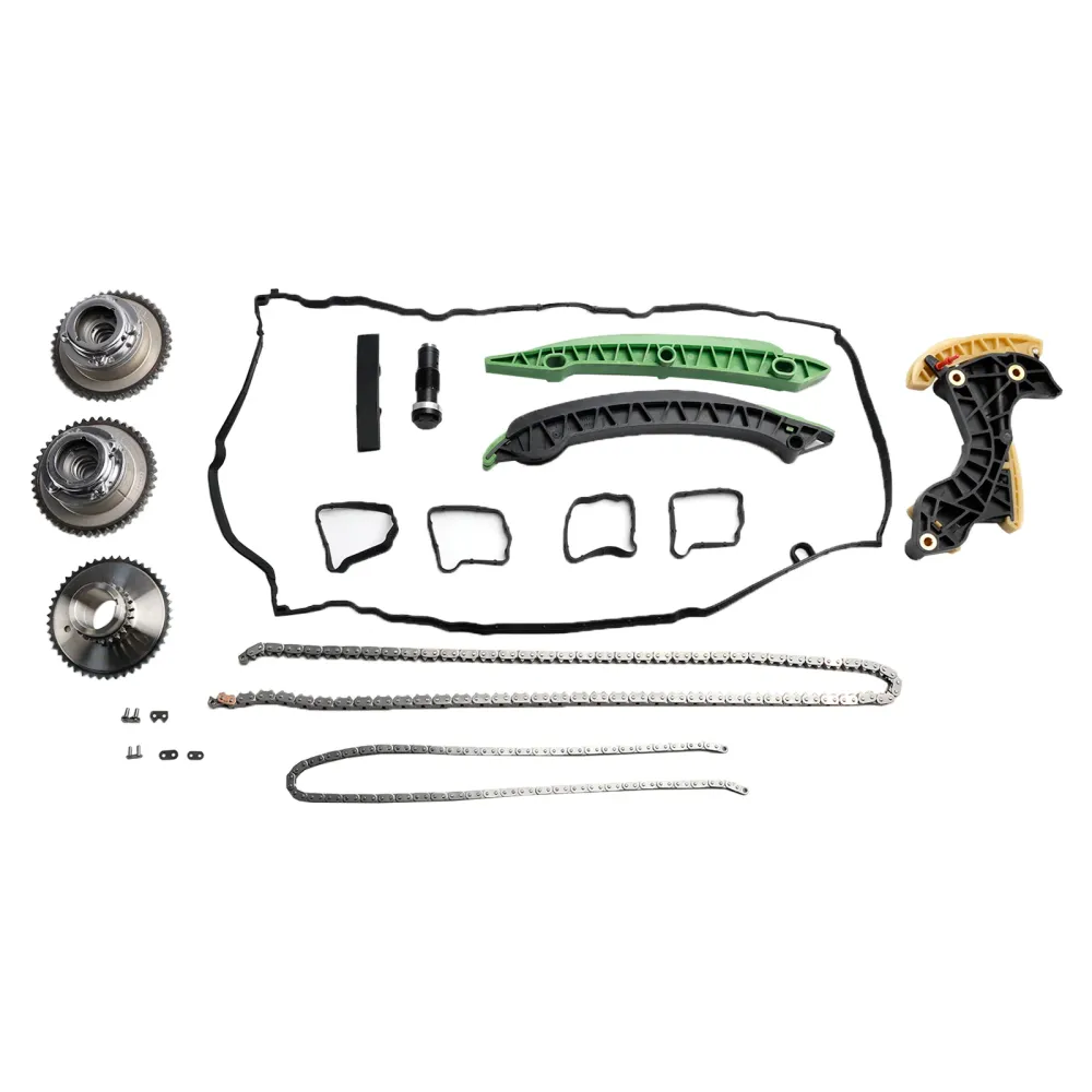 2011/02 MERCEDES-BENZ SLK (R172) Kit de chaîne de distribution avec tendeur & Engrenages d'arbre à cames 2710503347