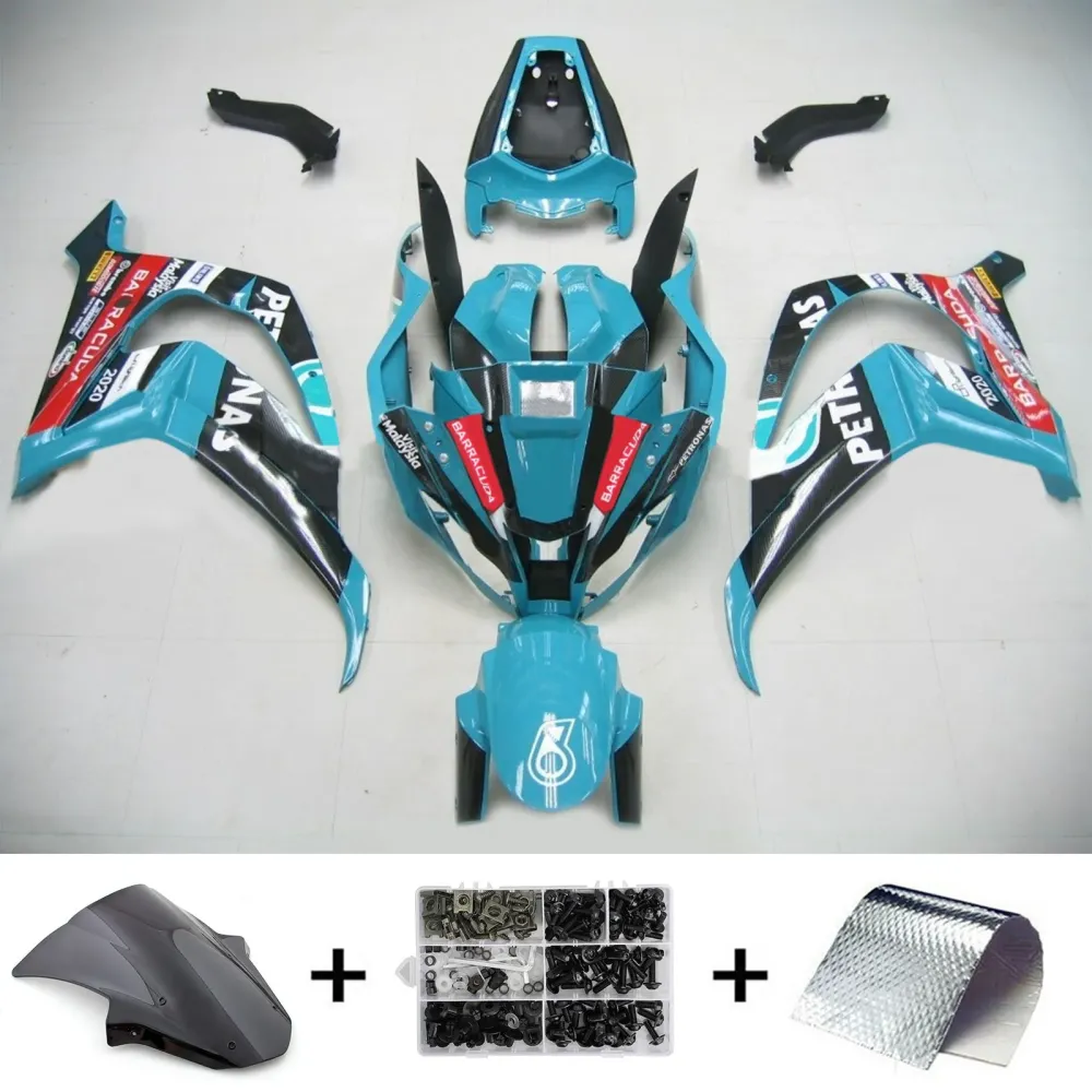 2011-2015 Kawasaki ZX10R Kit de carénage d'injection Amotopart Carrosserie Plastique ABS #101
