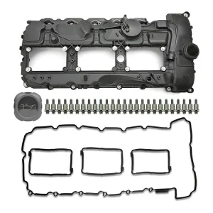 2011-2018 BMW F06/F12/F13 640i N55B30 3.0T Couvercle de valve avec joint + capuchon 11127570292
