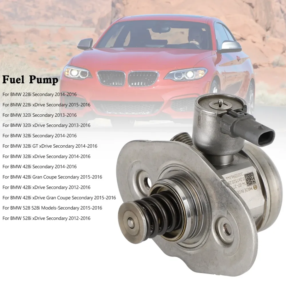 2013-2016 BMW 320i X1 X3 2.0L pompe à carburant haute pression 13518604229 0261520281