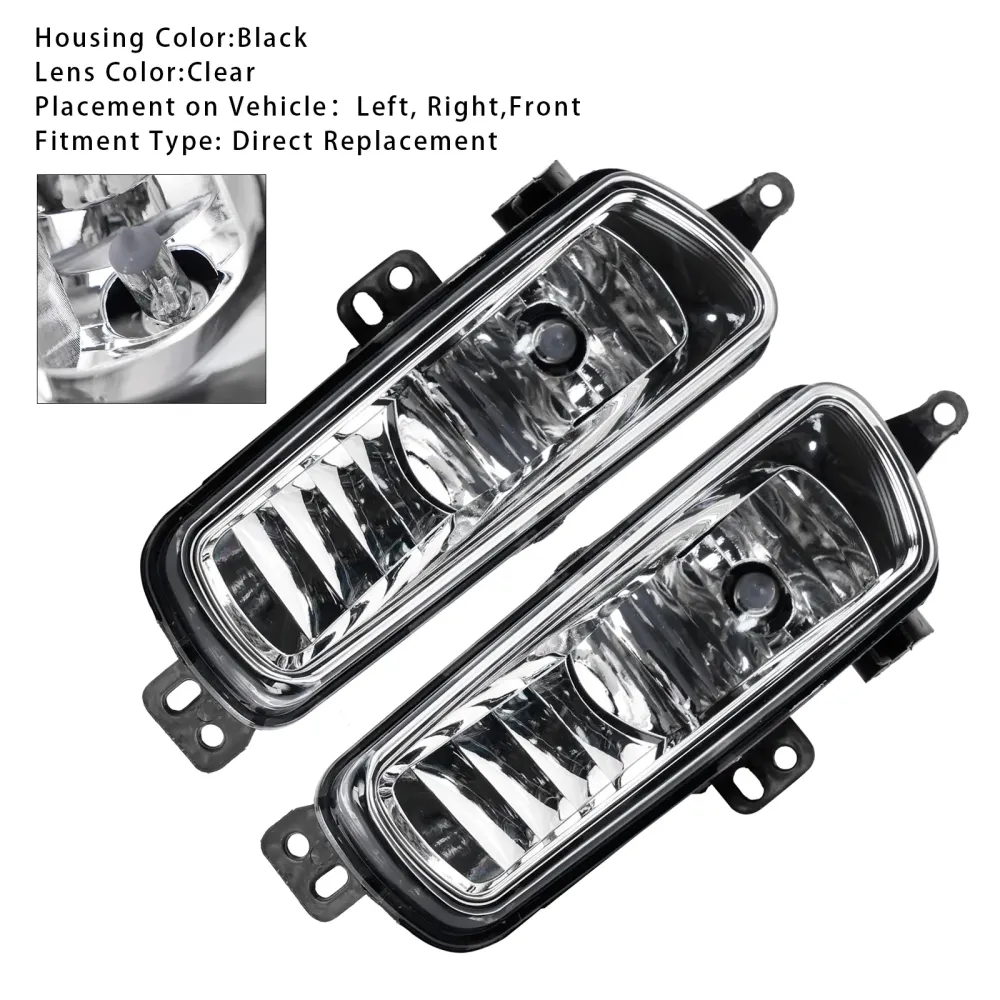 2014-2023 Ford Transit Custom Paire de feux antibrouillard avant avec ampoules 1874688 F1EB-15A255-AB
