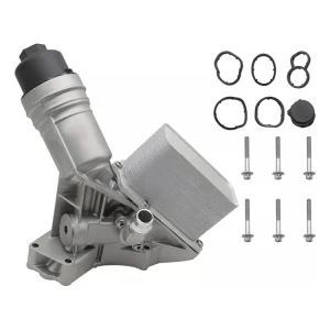 2016-2019 BMW 740i 3.0L GAZ Turbocompressé Boîtier de filtre de refroidisseur d'huile moteur 11428583895