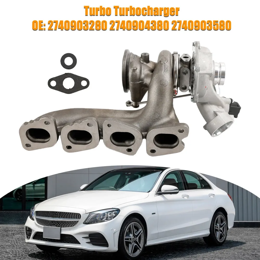 2017 2018 Mercedes-Benz C350e Base 2.0L L4 Turbo Turbocompresseur 2740903280 2740904380 2740903580
