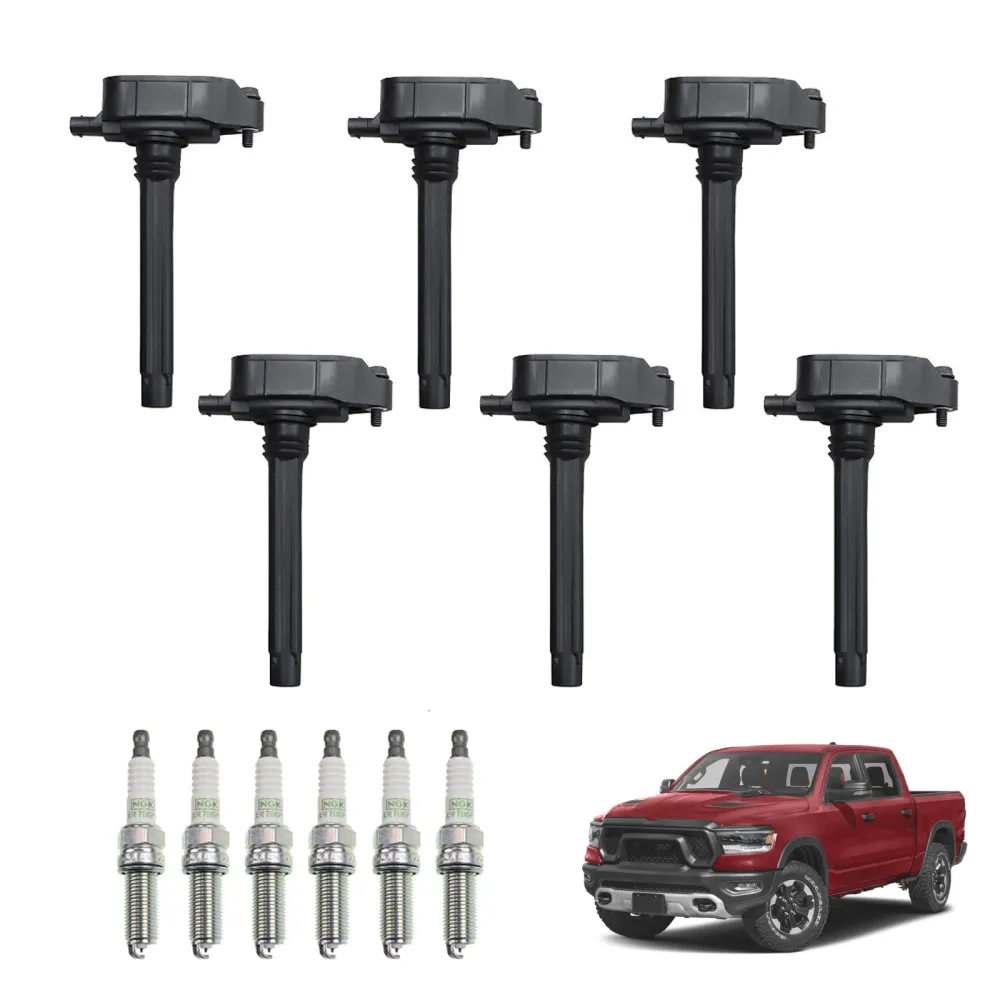 2017-2021 Chrysler Pacifica 3.6L 6 pièces bobine d'allumage + bougie d'allumage UF807 0221504038 68223569AB