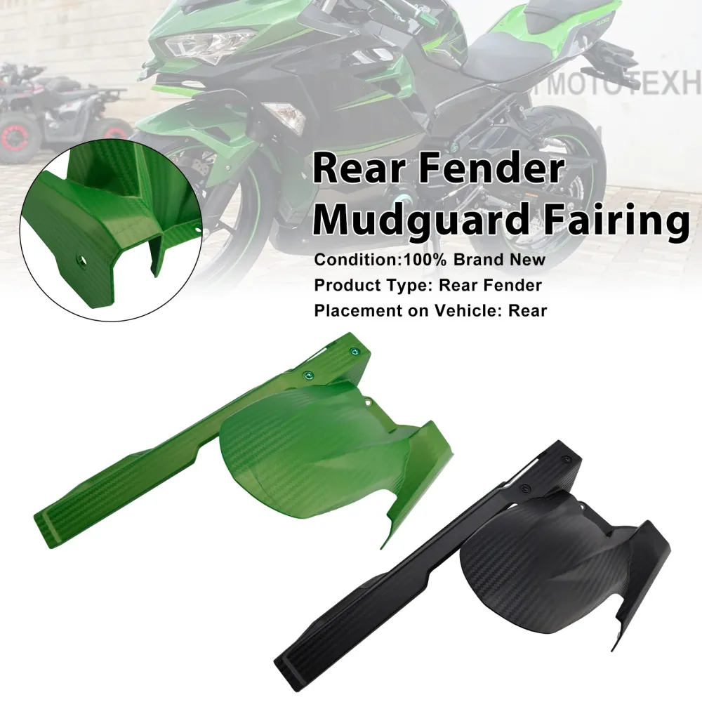 2018-2024 pour carénage de garde-boue arrière Kawasaki Ninja 400/Z400