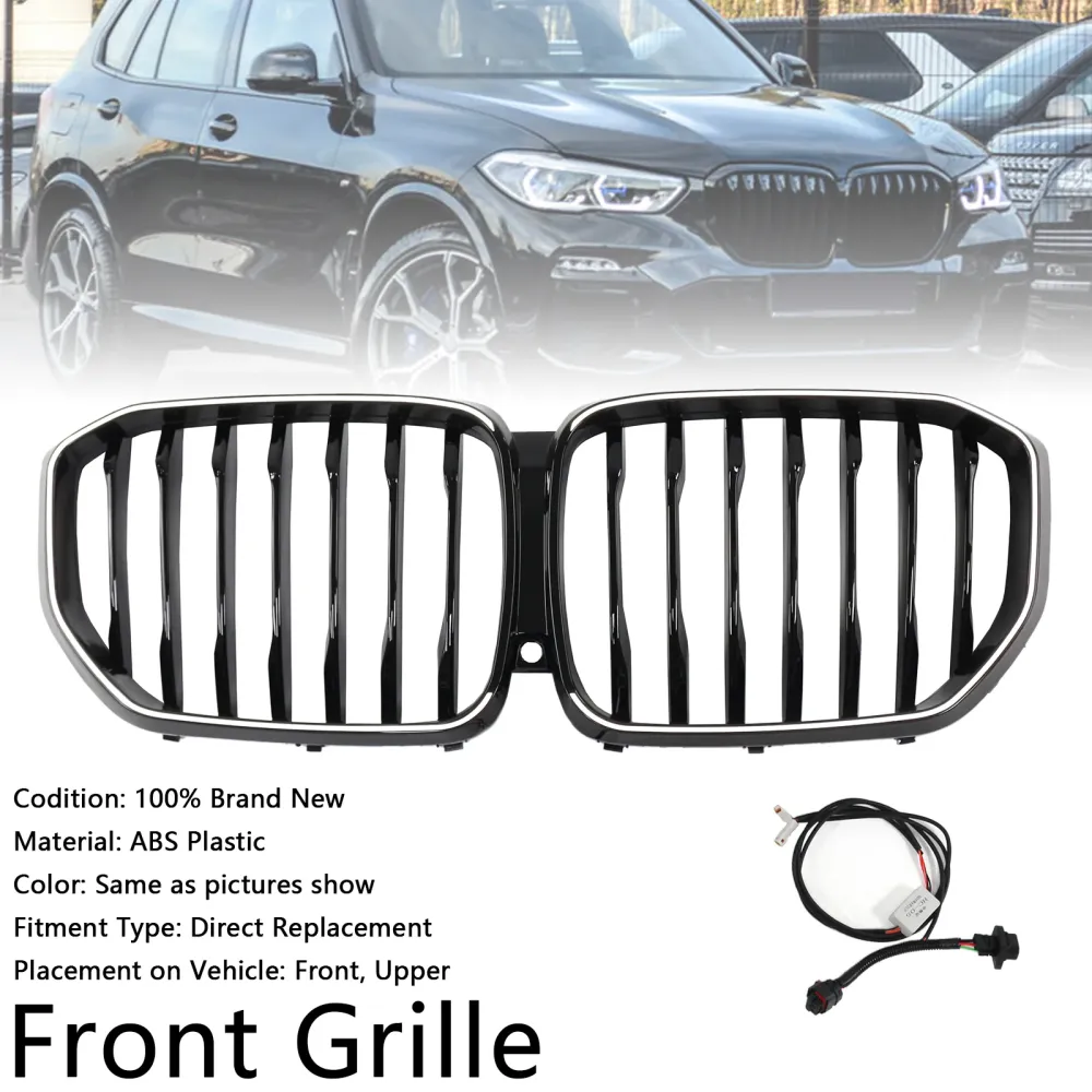 2019-2022 BMW X5 G05 Calandre avant noire brillante M-Performance