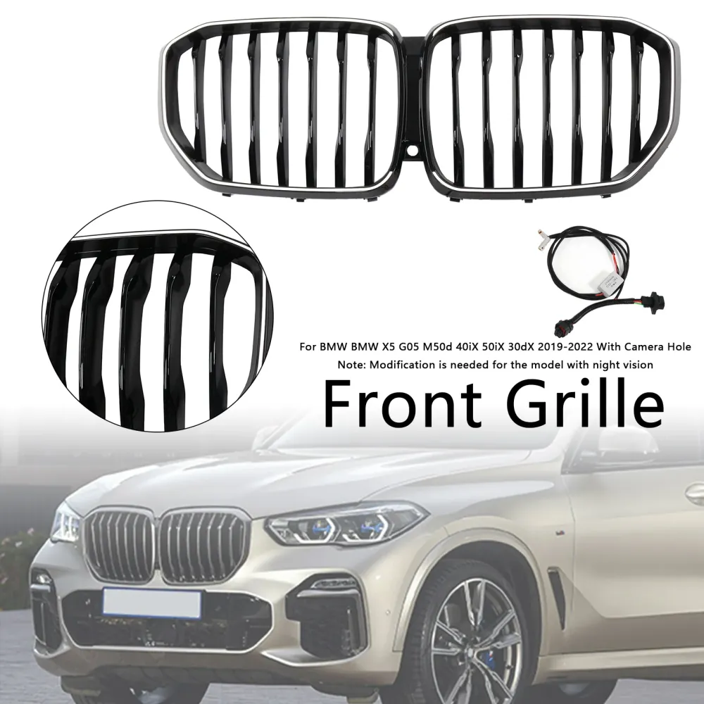 2019-2022 BMW X5 G05 Calandre avant noire brillante M-Performance
