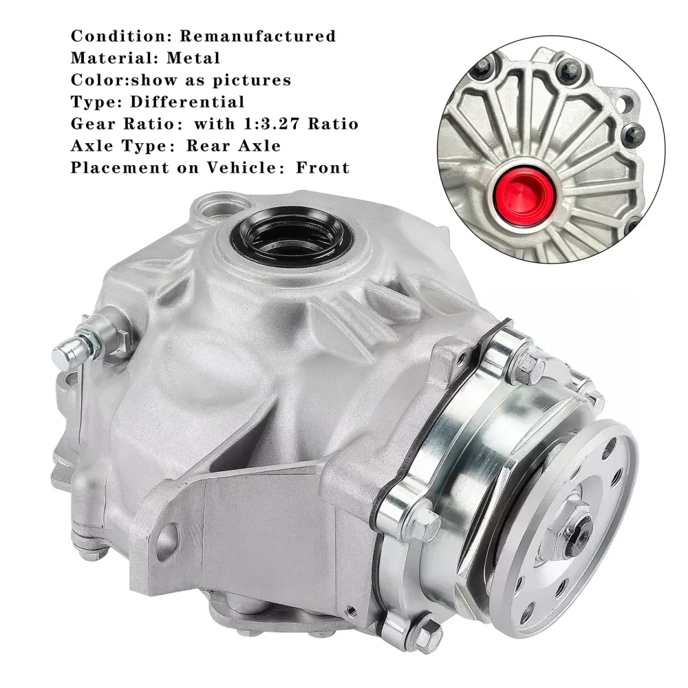 2023 Mercedes-Benz AMG GT 63/V8 4.0L ensemble de support de différentiel avant rapport 1:3.27 2213307100 2213300702