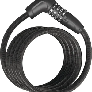ABUS Numero 5510C/180 noir SCMU câble spiralant antivol