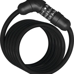 ABUS Star 4508C/150 câble spirale noir