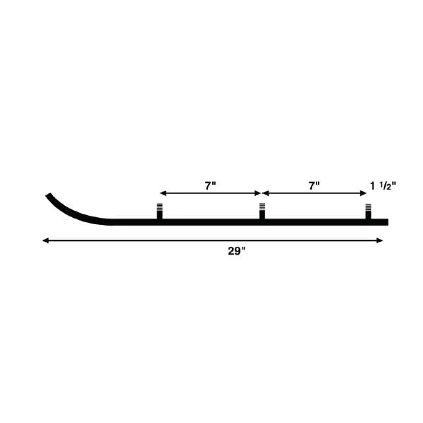 PISTES DE COURSE EN CARBURE ACS SPORT (253-02S)