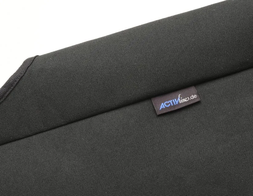 Housse de siège ACTIVline pour tous les sièges doubles tissu noir