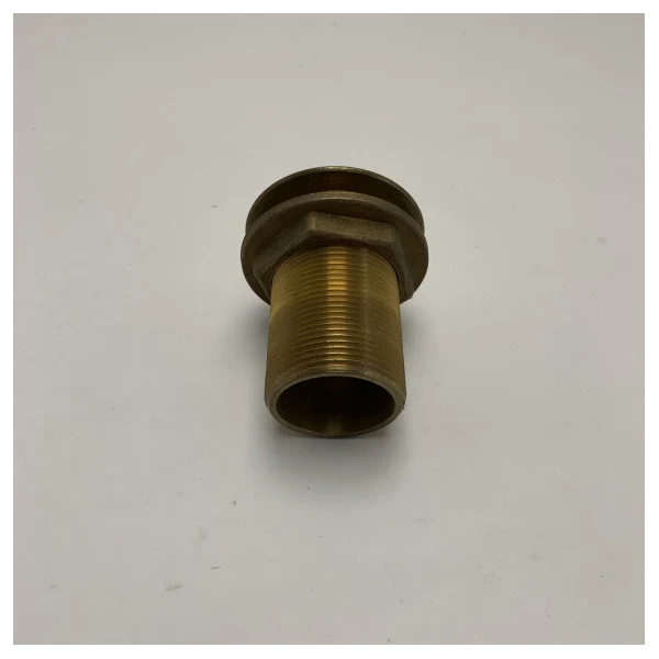Adaptateur en bronze Vetus Thru Hull G1 1/2 pouce pour bateaux et yachts - THRUB11/2