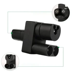 Adaptateur de charge pour véhicule électrique compatible avec CCS2 à Tesla/NACS pour Model 3, Model Oui, Model S, et Model X