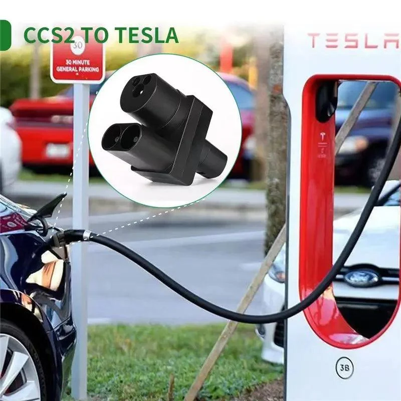 Adaptateur de charge pour véhicule électrique compatible avec CCS2 à Tesla/NACS pour Model 3, Model Oui, Model S, et Model X