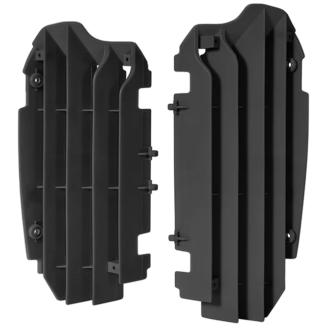 Ailettes de radiateur KX250F 13-16 Polisport - noir