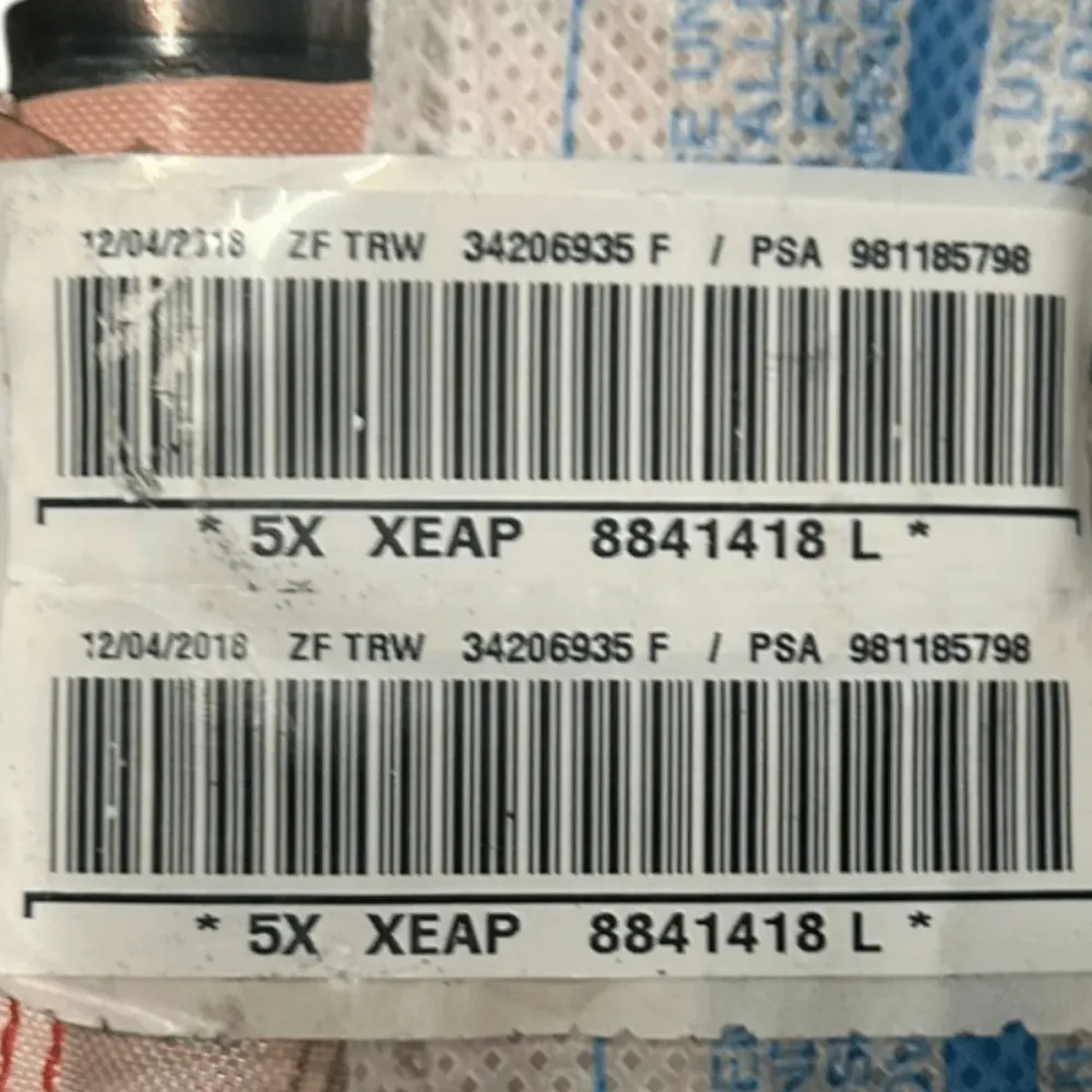 Airbag de toit avant droit citroen c3 III cod:981185798 (2016 > 2023)