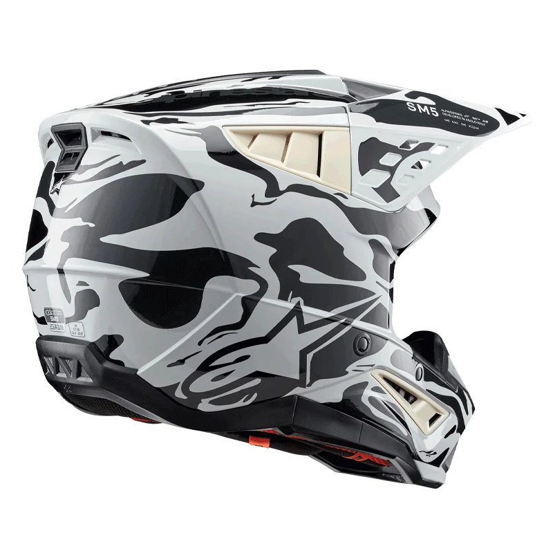 Casque ALPINESTARS SM5 Mineral cool gris