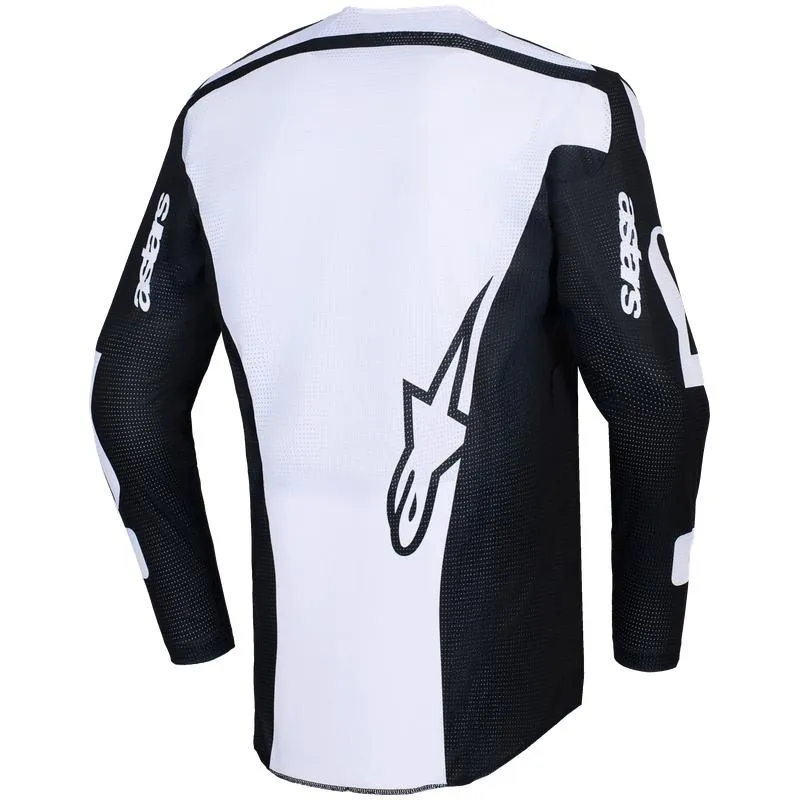 Maillot ALPINESTARS Racer AIR Riway noir/blanc S