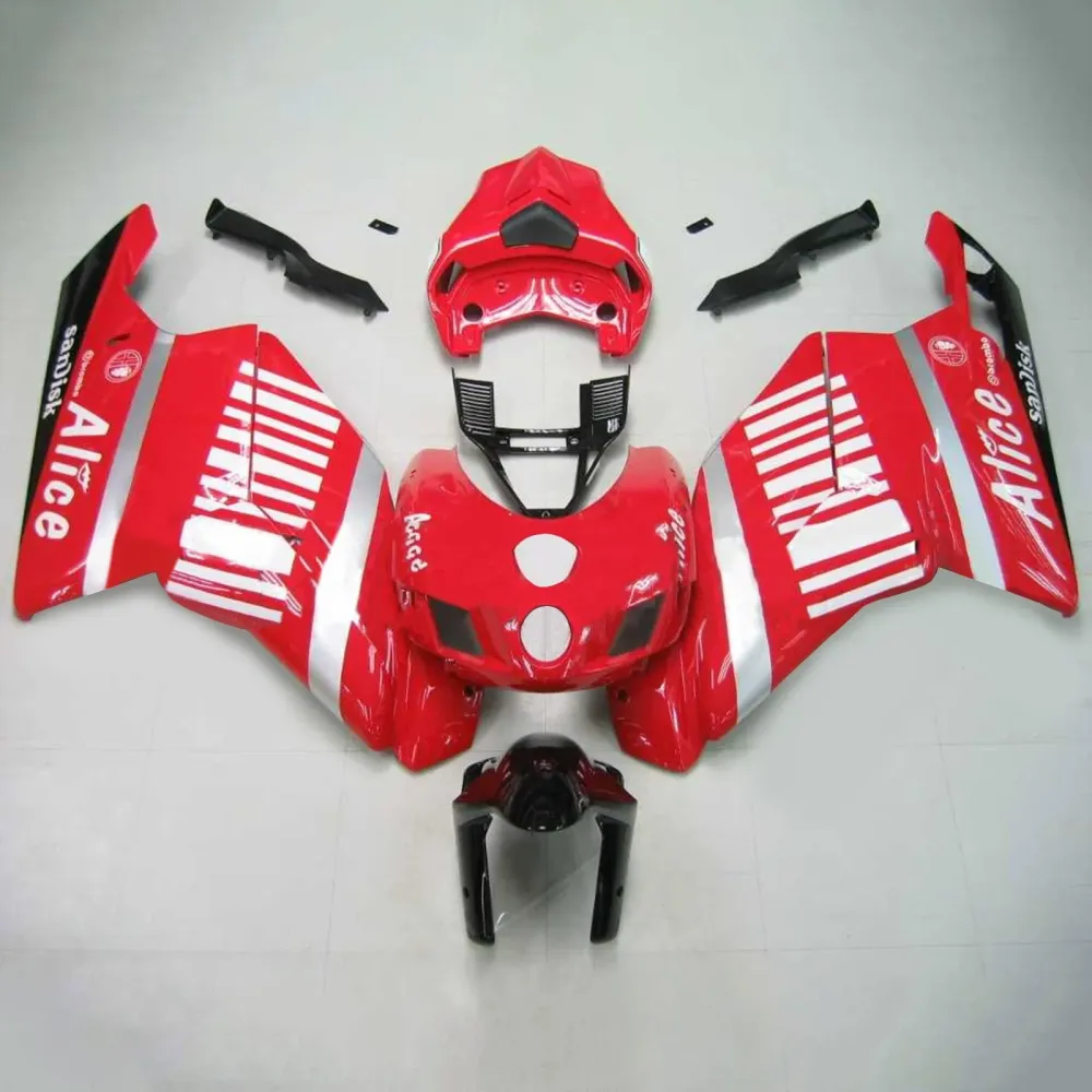 2005-2006 Ducati 999 749 Kit de carénage Amotopart Carrosserie ABS # 103