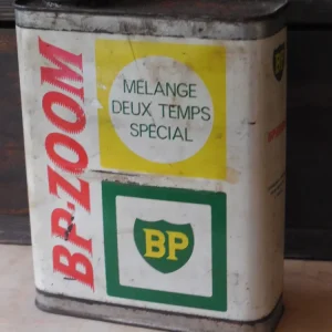 Ancien Bidon d'huile BP-ZOOM