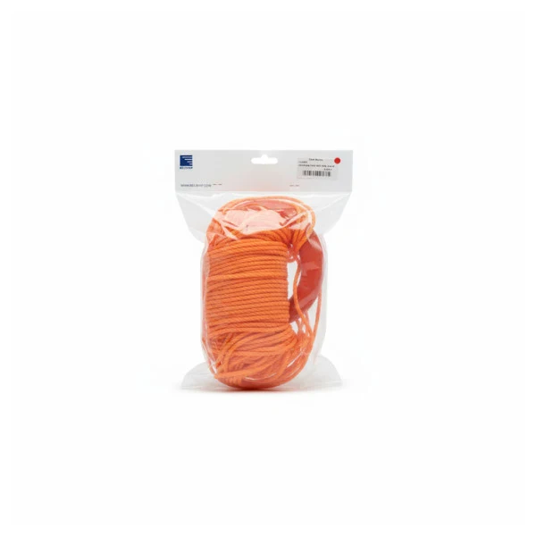 Anneau d'amarrage Belship L20693 avec corde de 30M orange